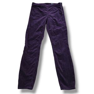 Gap Pants Size 29r W30" x L28" GAP 1969 Side Zip Legging Pants Skinny Leg Velvet